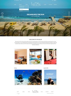 Viva Blue Resort Website